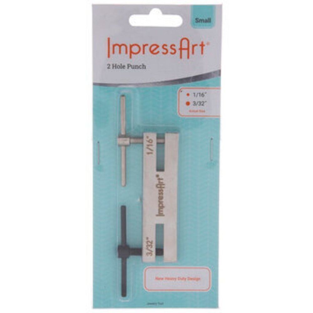 ImpressArt Small 2 Hole Screw Down Punch